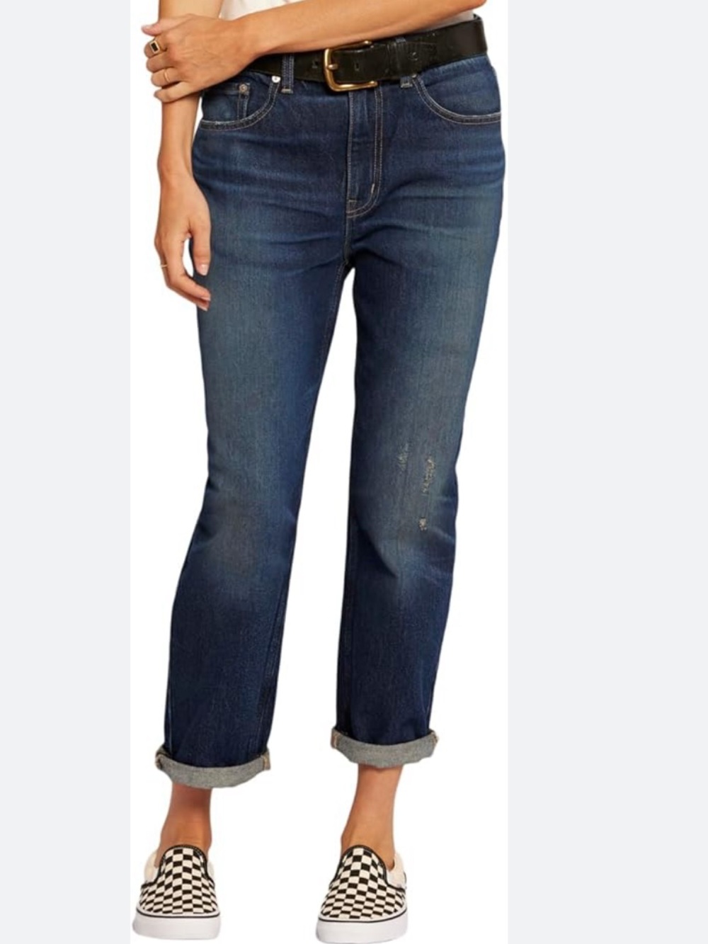 NWT! Current/Elliott The Boy Genius Boyfriend Classic Fit Jeans.